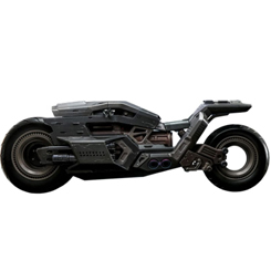Inspirado en la película de DC, The Flash, Sideshow y Hot Toys se complacen en presentar el Vehículo de Colección Batcycle a escala 1/6, creado con una atención meticulosa a los detalles.