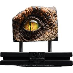 Impacto salvaje a escala de vitrina: la Replica Bust Male Velociraptor Eye Prop de The Lost World: Jurassic Park concentra la tensión de Isla Sorna en una pieza de Elite Creature Collectibles creada para coleccionistas 