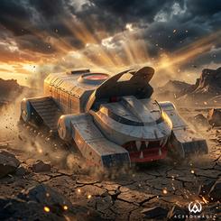 El vehículo Super7 Thundertank Thundercats entra en la colección con esa silueta blindada que se reconoce al instante. Su diseño bajo, ancho y agresivo convierte este Thundertank con Panthro en una pieza con mucha presencia visual 