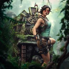 Lara Croft: Estatua Deluxe Art Scale 1/10 de Tomb Raider. Embárcate en una emocionante aventura con esta estatua de colección de Lara Croft, que captura a la icónica heroína en su máxima expresión de valentía y destreza.