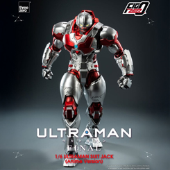 La imponente presencia de Ultraman Suit Jack llega con todo su poder en esta increíble figura articulada a escala 1/6. Directamente desde la temporada final del anime ULTRAMAN,