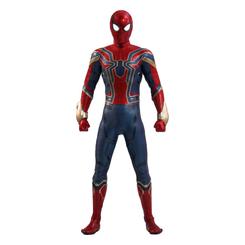 Incorpora a tu colección la figura Iron Spider de Vengadores: Endgame, de la prestigiosa línea "Movie Masterpiece". Con una altura aproximada de 28 cm y escala 1/6, esta figura articulada destaca por sus detalles