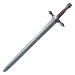 Prepárate para blandir el poder del Imperio con esta impresionante espada de espuma Vanguard Imperial Arming Sword, una pieza con licencia oficial de Warhammer 