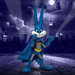 ¡Prepárate para un cruce épico entre dos mundos icónicos de Warner Bros.! En honor al centenario de Warner Bros. Studios, Beast Kingdom, la marca nos presenta la figura de acción "Bugs Bunny, Batman"