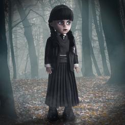 ¡La icónica Wednesday Addams llega a tu colección con la Muñeca Wednesday Nevermore Academy Uniform de LDD Presents! Esta impresionante muñeca de 25 cm captura la esencia de Wednesday 