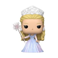 Deslumbra tu vitrina con el encanto reluciente de la “Figura POP Wicked Glinda in Blue Gown”, una pieza de vinilo Funko POP que captura la magia del escenario y la traslada a un formato de 9 cm de altura