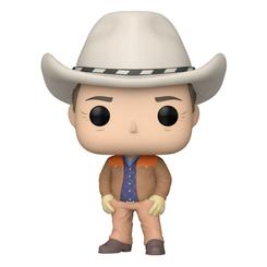 Si te gusta la serie Yellowstone, no puedes perderte esta increíble figura POP! de John Dutton, el patriarca de la familia que lucha por mantener su rancho. 