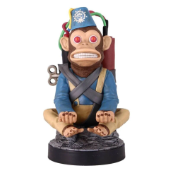 Soporte Cable Guy de 21 cm inspirado en Monkey Bomb de Call of Duty, compatible con mandos PlayStation 5, Xbox Series y móviles. Ideal para sujetar y cargar mandos y teléfonos sin incluir cable.