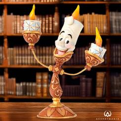 Figura de Lumiere basada en el clásico de Walt Disney “La Bella y la Bestia” de 1991, con aproximadamente 12 cm., de altura.