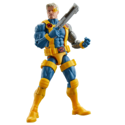 Figura articulada de Cable de Marvel Legends Series con 15 cm de altura y accesorios incluidos. Representa fielmente al personaje con detalles de cómic y múltiples puntos de articulación para coleccionistas.