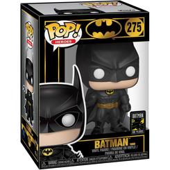 La figura Funko POP Batman 1989 captura toda la fuerza visual del Caballero Oscuro en una pieza compacta, reconocible al instante y perfecta para dar personalidad a cualquier colección. 