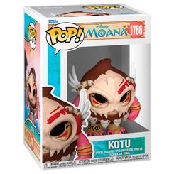Figura POP Disney Vaiana Moana 3 Kotu en vinilo con diseño estilizado y caja regalo. Representa al personaje Kotu con detalles de pintura y colores fieles a la película.