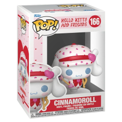 Figura POP Hello Kitty and Friends Cinnamoroll en vinilo con caja regalo y diseño característico. Pieza coleccionable de la línea POP! que representa al personaje Cinnamoroll con detalles distintivos.