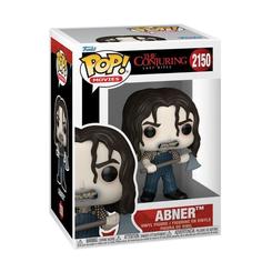 Figura POP The Conjuring Last Rites Abner en vinilo con caja regalo, parte de la colección POP! Movies y con diseño detallado del personaje y su hacha.
