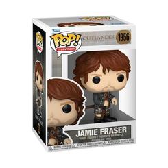 Figura POP Outlander Jamie Fraser en vinilo con caja regalo. Mide aproximadamente 9 cm y reproduce al personaje con su vestimenta característica de la serie.