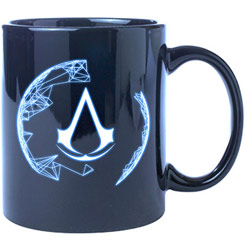 Taza oficial de Assassin´s Creed con el motivo de Assassin´s Creed Animus Crest realizada en cerámica con una capacidad de 0,32 litros, incluye grabados en el exterior. Viene en caja de regalo.