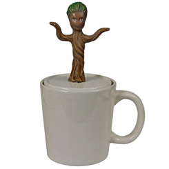 Taza Baby Dancing Groot de Guardianes de la Galaxia. Esta preciosa taza está realizada en cerámica con una capacidad aproximada de 450 ml.