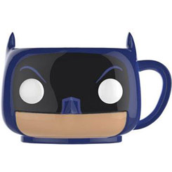 Taza POP! Home Batman. Esta preciosa taza está realizada en cerámica con una capacidad aproximada de 350 ml. Revive las escenas más entrañables del carismático Adam West interpretando a Batman en la serie de TV de 1965.