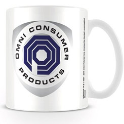 Taza oficial del Logo de la compañía Omni Consumer Products “OCP” basada en la película de 2014 RoboCop.