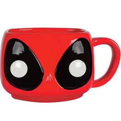 Taza POP! Home Deadpool. Esta preciosa taza está realizada en cerámica con una capacidad aproximada de 350 ml. Revive las escenas más divertidas del gran Deadpool.