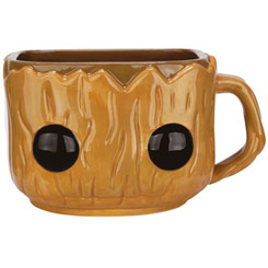 Taza POP! Home Groot de Guardianes de la Galaxia. Esta preciosa taza está realizada en cerámica con una capacidad aproximada de 350 ml.