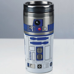 Experimenta el viaje diario con estilo galáctico gracias a la Taza de Viaje Oficial de Star Wars con el emblemático diseño de R2-D2. Con una capacidad de 0,45 litros, esta taza no solo es un accesorio práctico para tu bebida favorita
